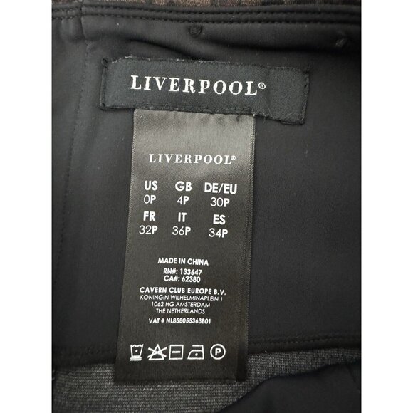 Liver Pool women's Reese Ankle Leggings Cheetah animal print pull on size OP - Picture 6 of 11